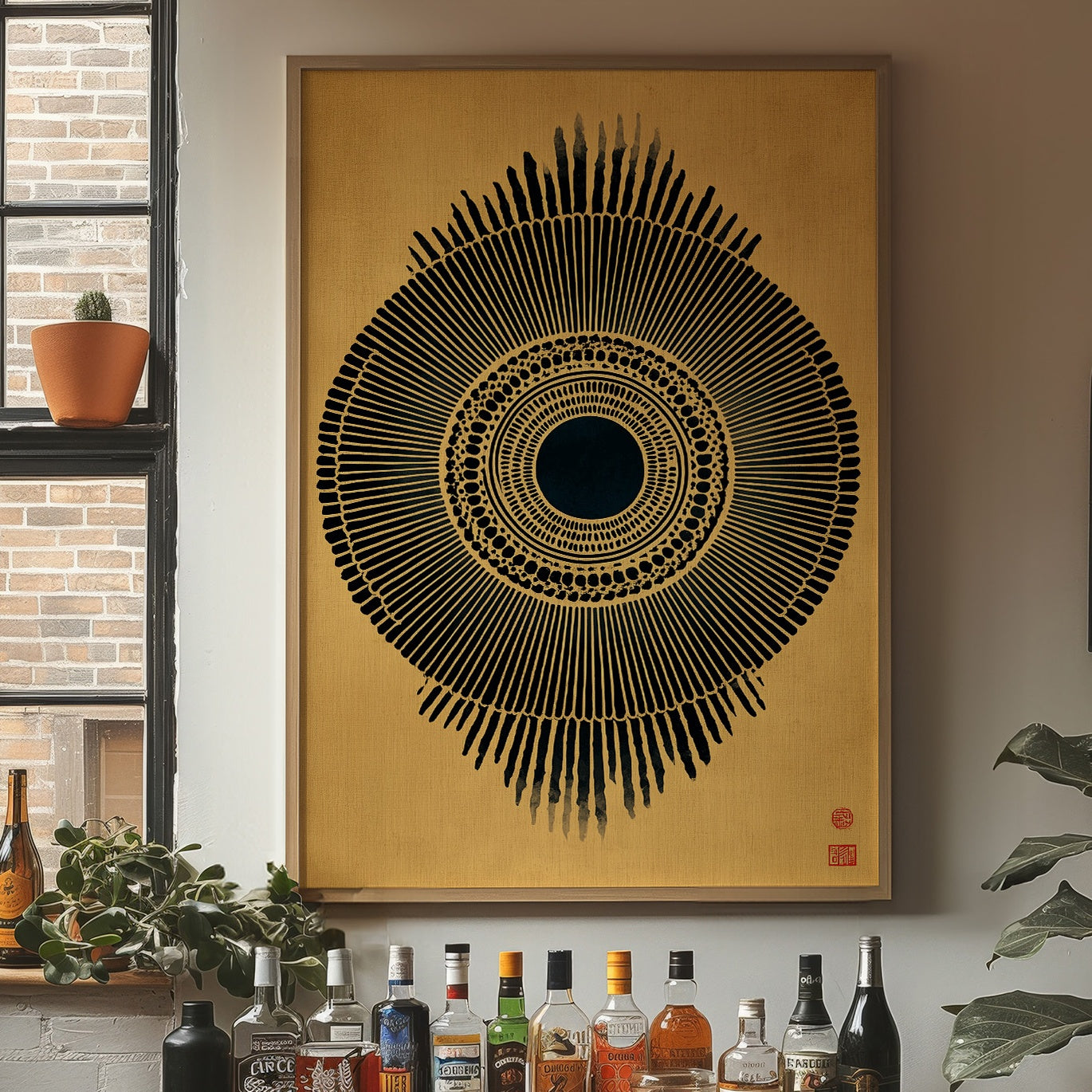 Sacred Circles Dance In Golden Light