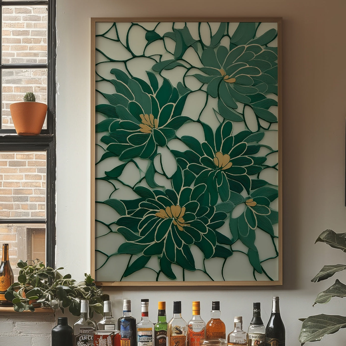 Jade Petals Dance In Morning Light