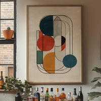 Circles Dance In Modern Lines