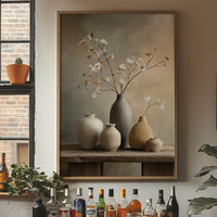 Delicate Blossoms Meet Modern Lines