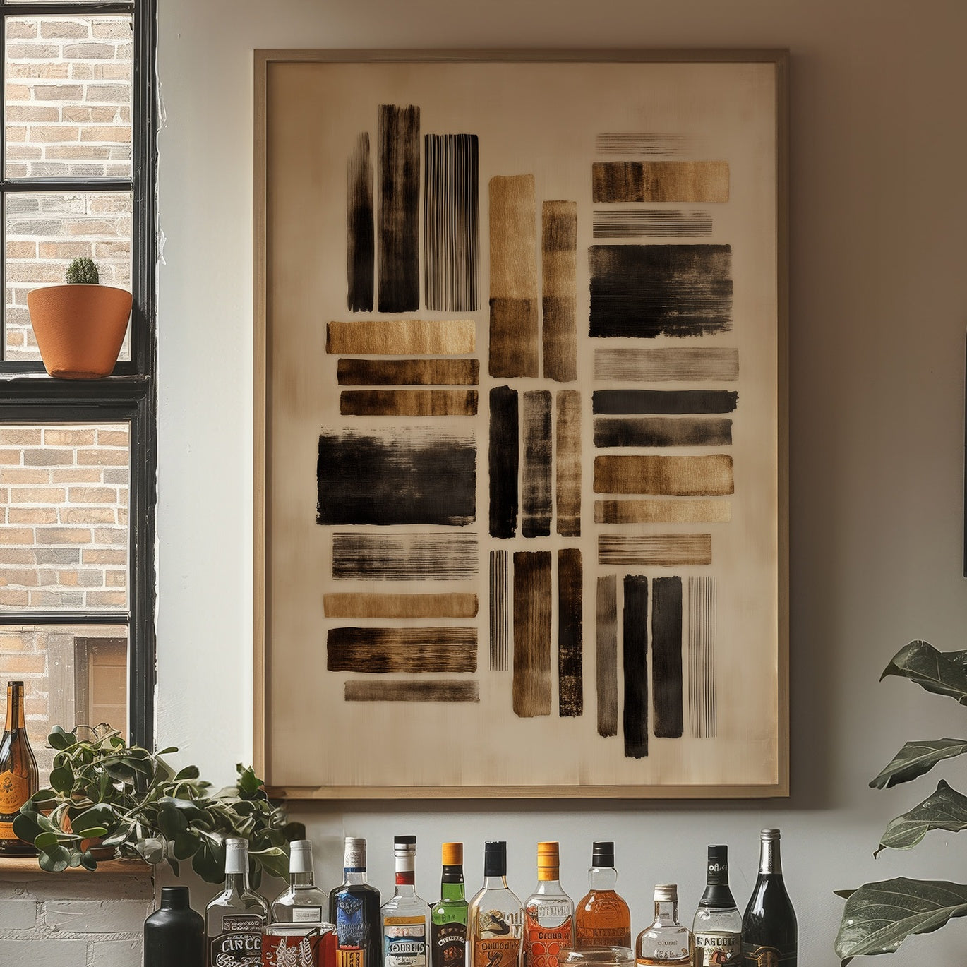 Brushstrokes Dance In Morning Light