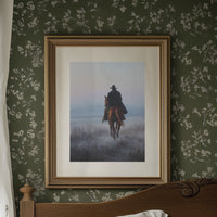 Dawn Rider On Misty Plains