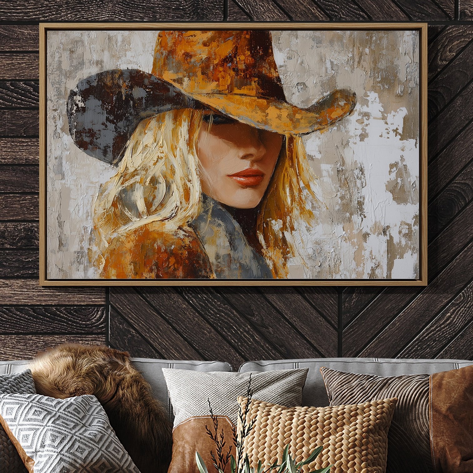 Amber Secrets Under Wide Brim
