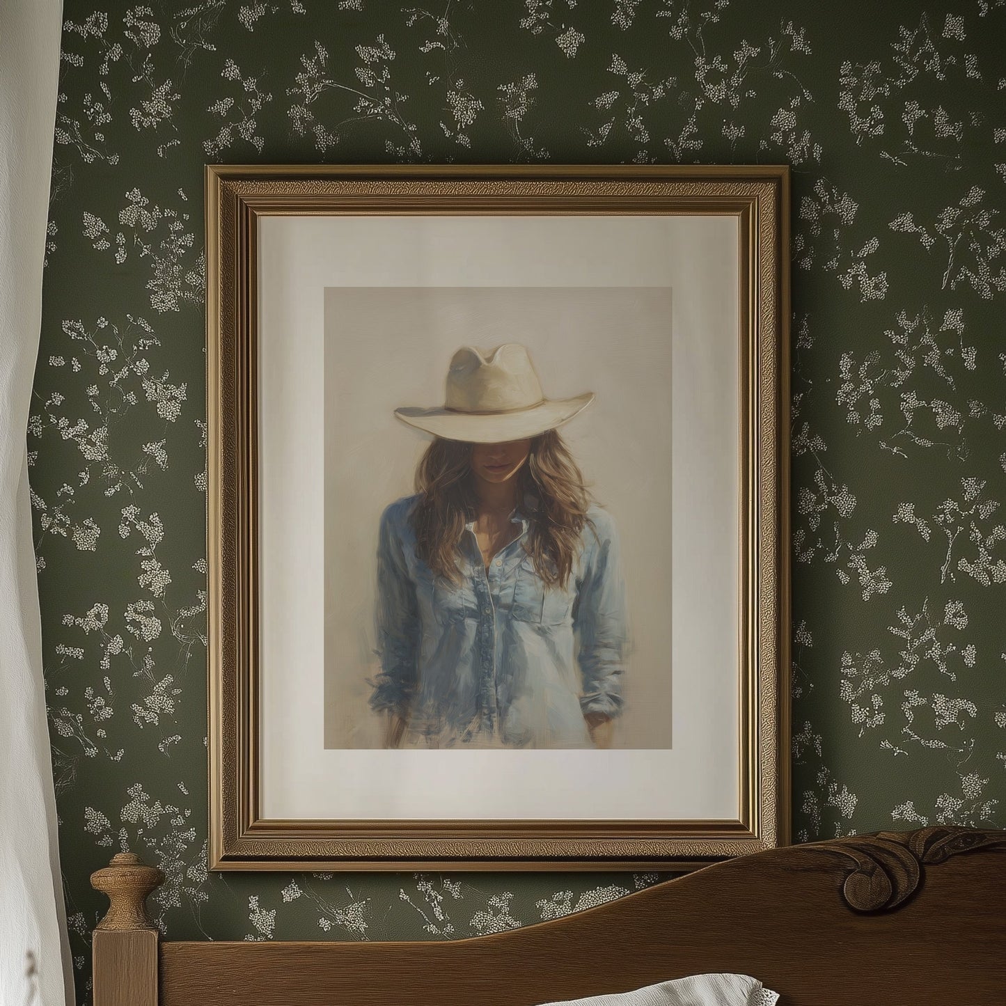Denim Blues Meet Ranch Sunlight