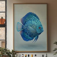 Azure Depths Meet Modern Calm