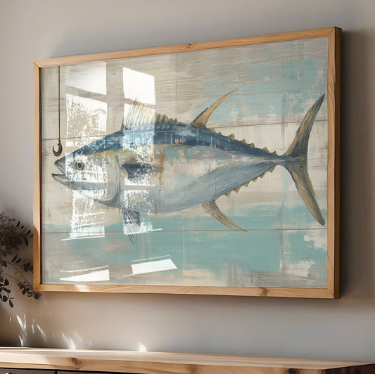 Tuna Swims Through Coastal Memory