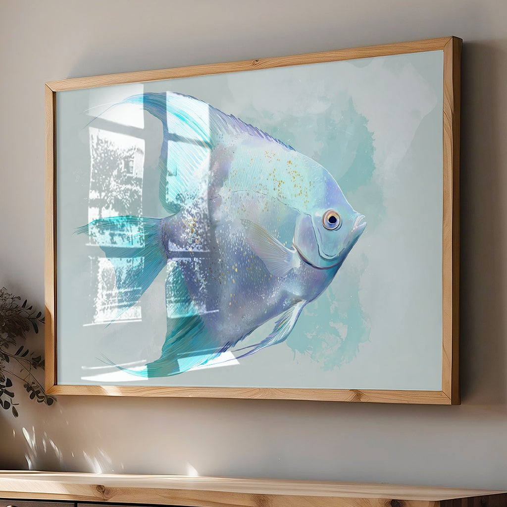 Azure Dancer In Still Waters