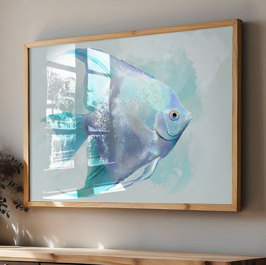 Azure Dancer In Still Waters