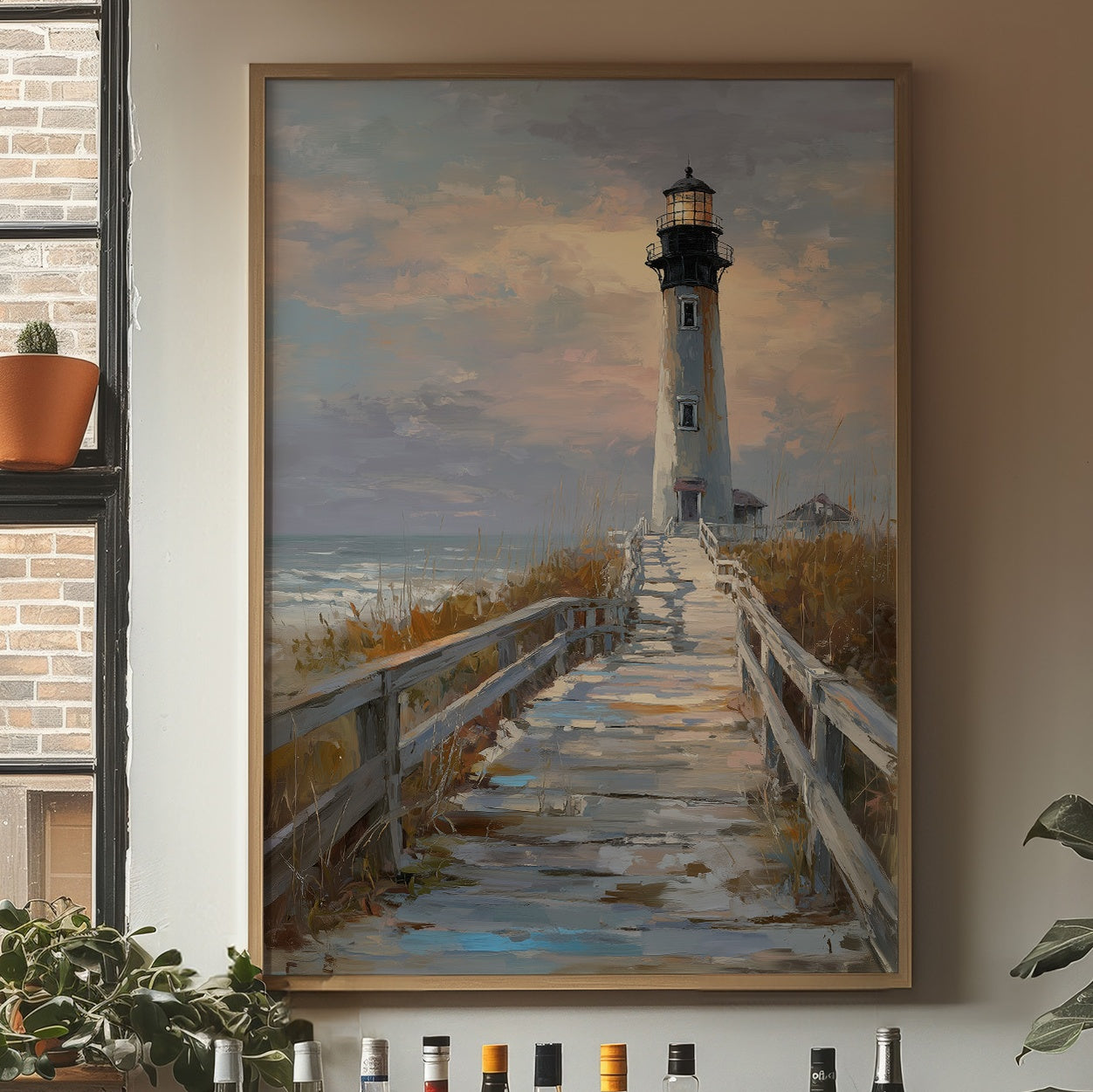 Coastal Path To Weathered Beacon