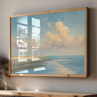 Birds Soar Above Coastal Reverie