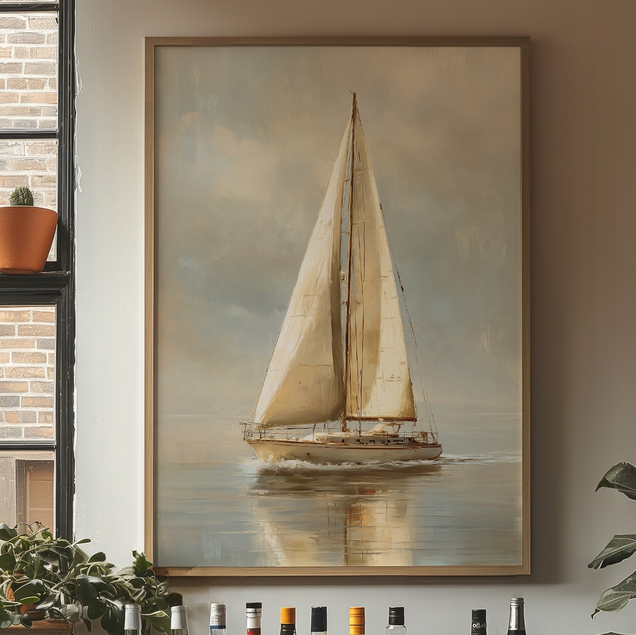 Soft Voyage On Misty Waters