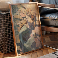 Coastal Myth Emerges From Canvas