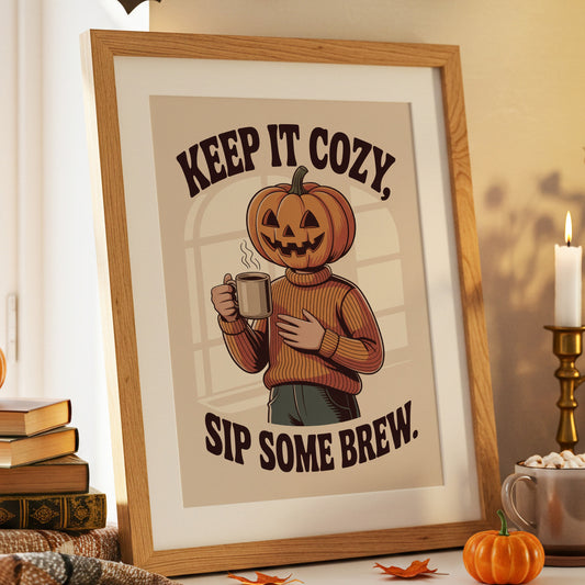 Autumn Comfort In Carved Smiles