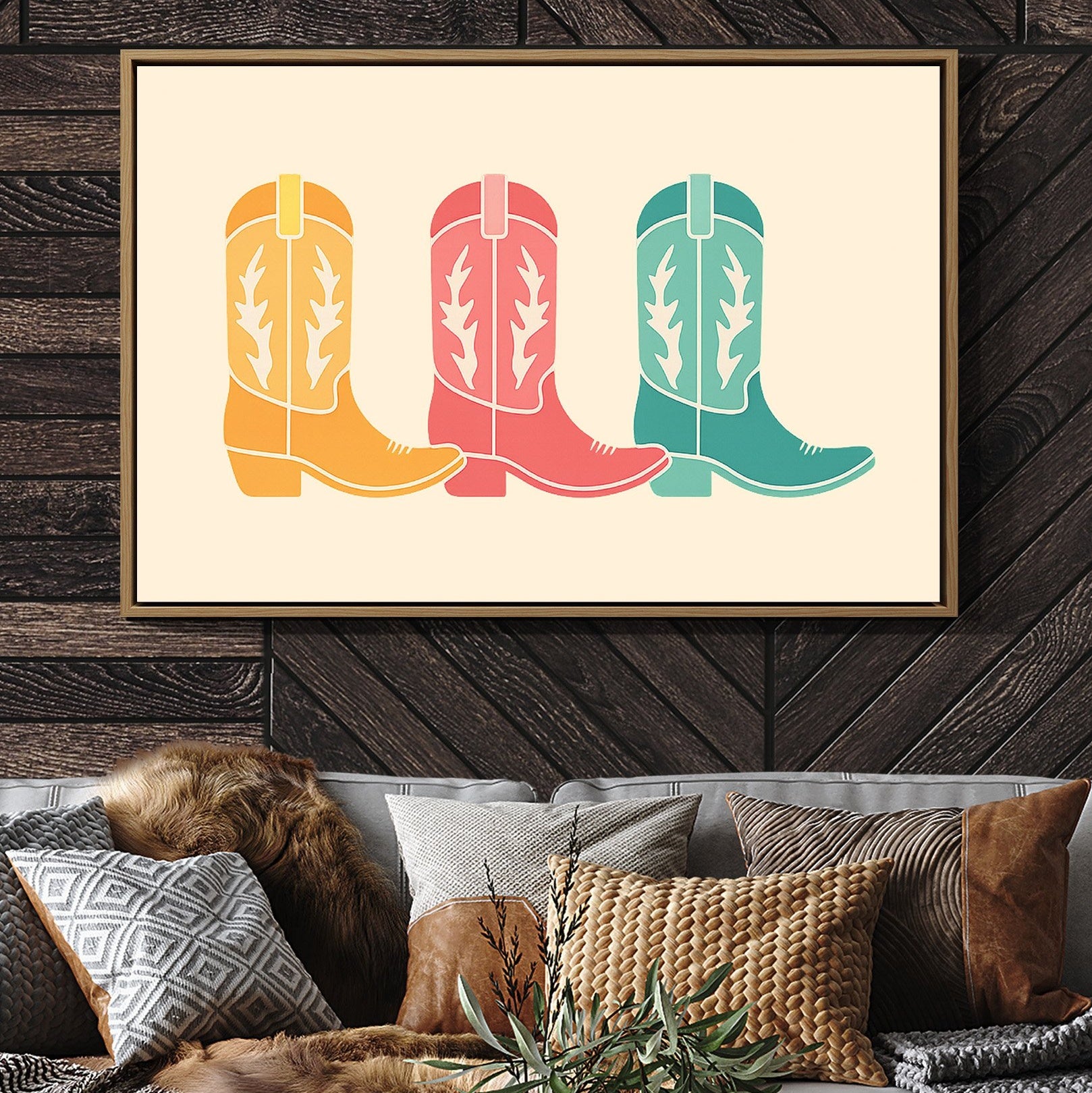 Pastel Boots March Forward Together