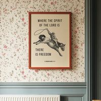 Faith Rides The Wild Frontier