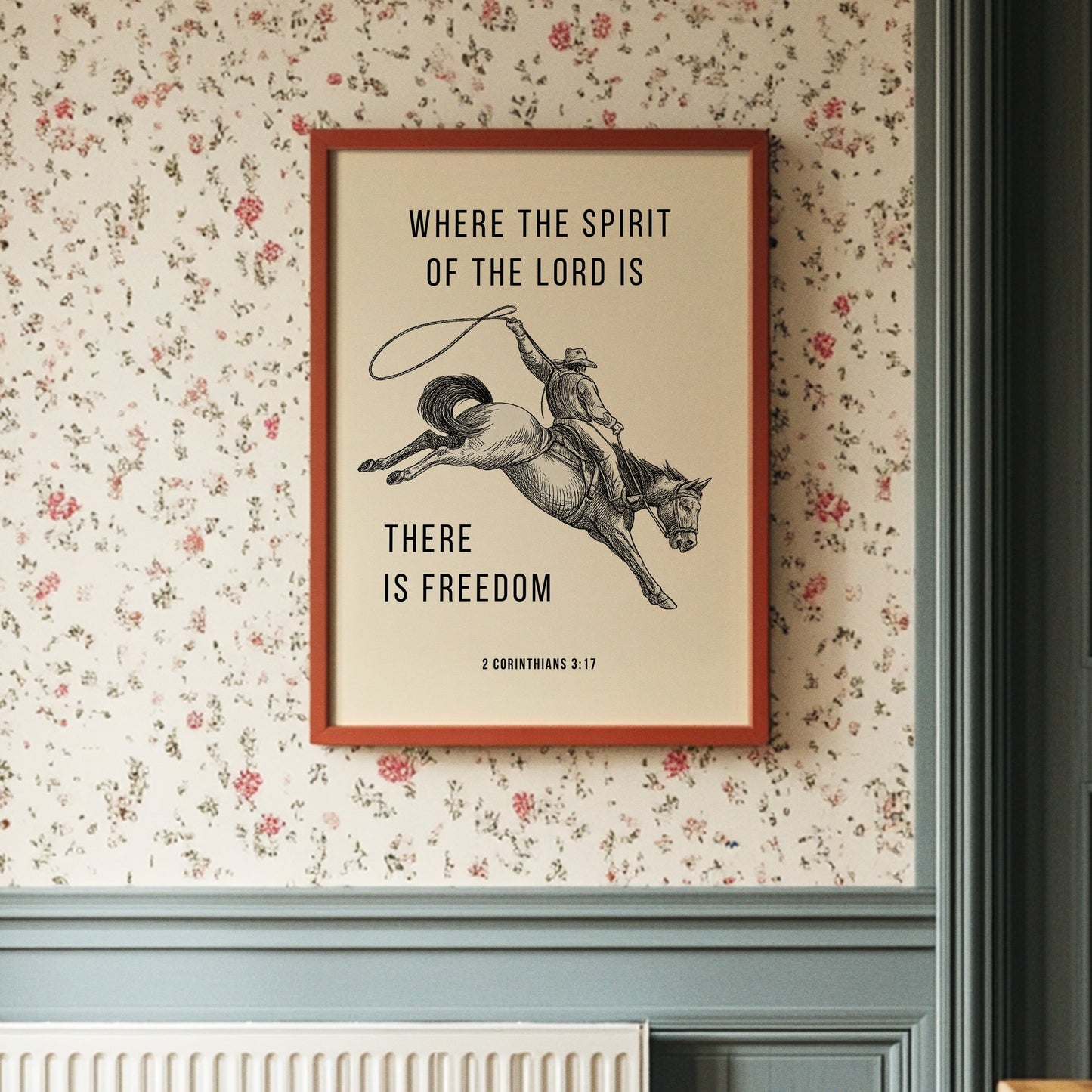 Faith Rides The Wild Frontier