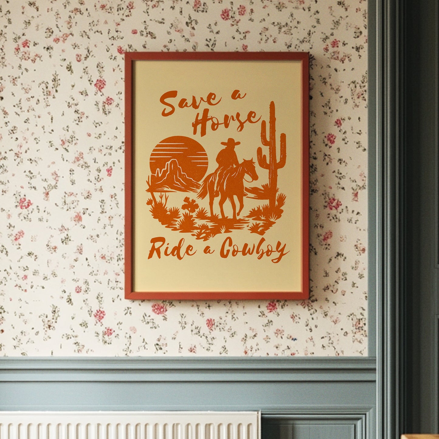 Sunset Trail Through Mesa Country