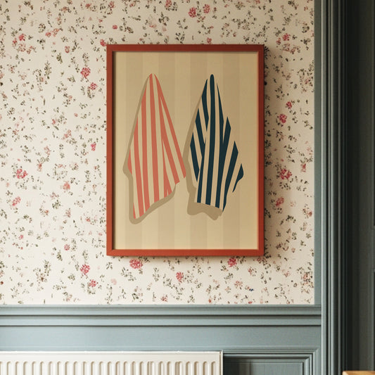 Linen Conversations At Dusk