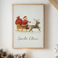 Watercolor Journey On Christmas Eve