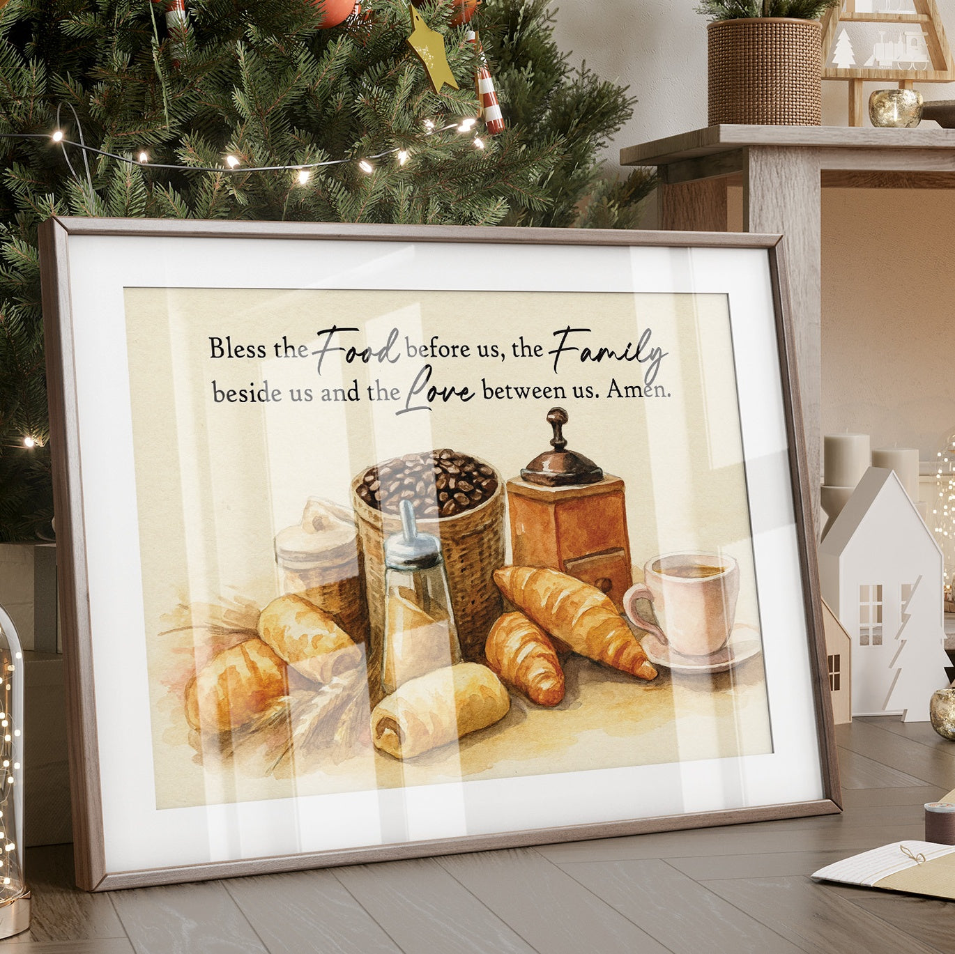 Morning Grace At The Table