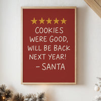 Santa's Five-Star Cookie Review