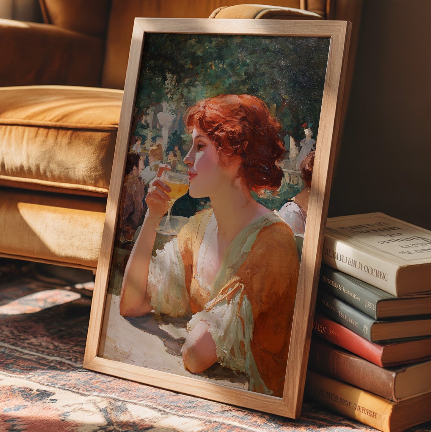 Afternoon Light Paints Belle époque