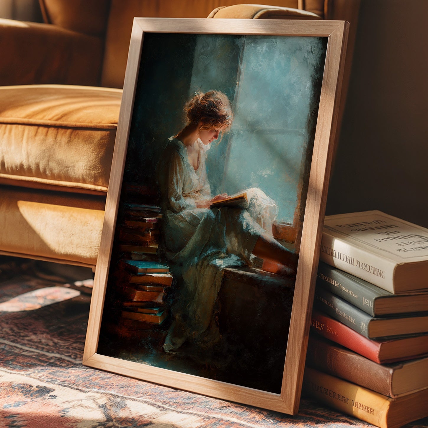 Between Pages And Window Light