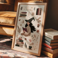 Autumn Spells Between Book Pages