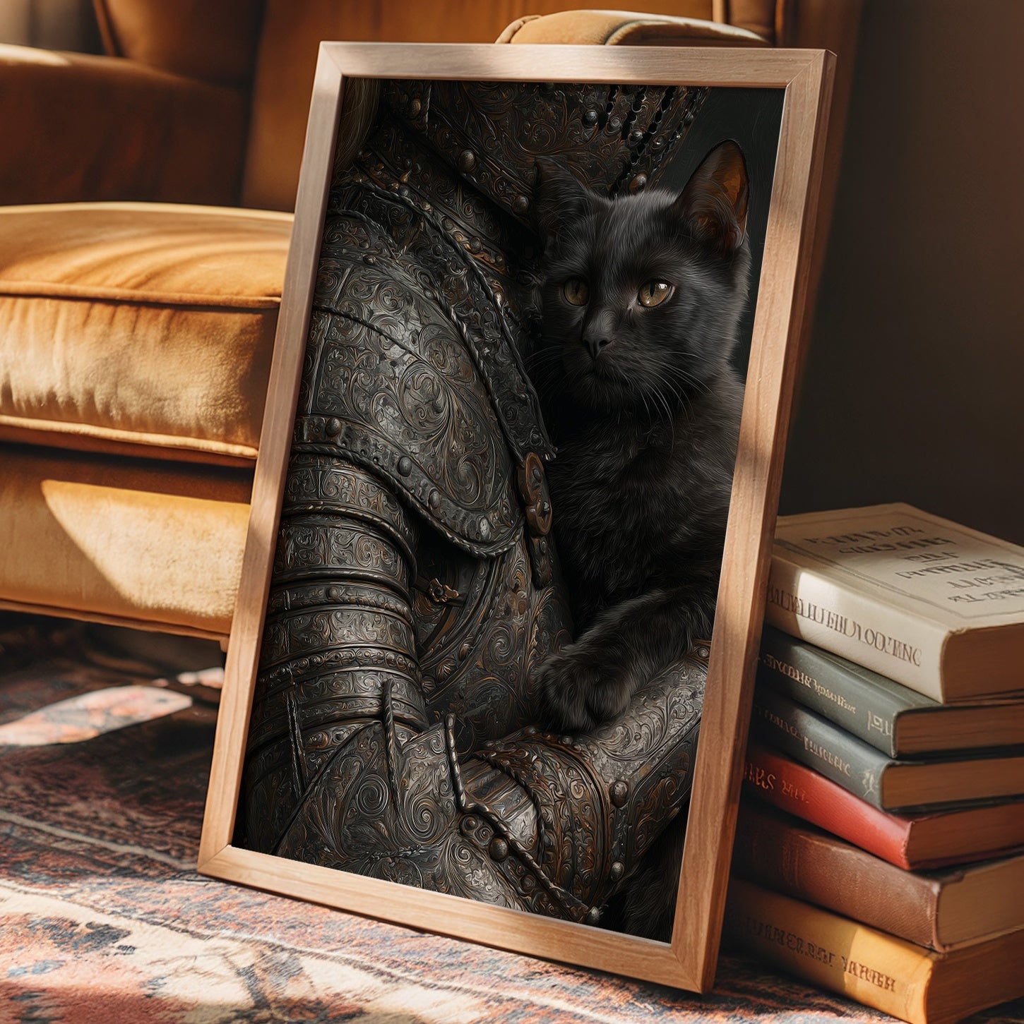 Noble Feline Of Ancient Armor