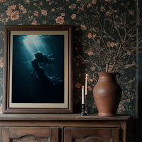 Beneath Rays In Azure Depths