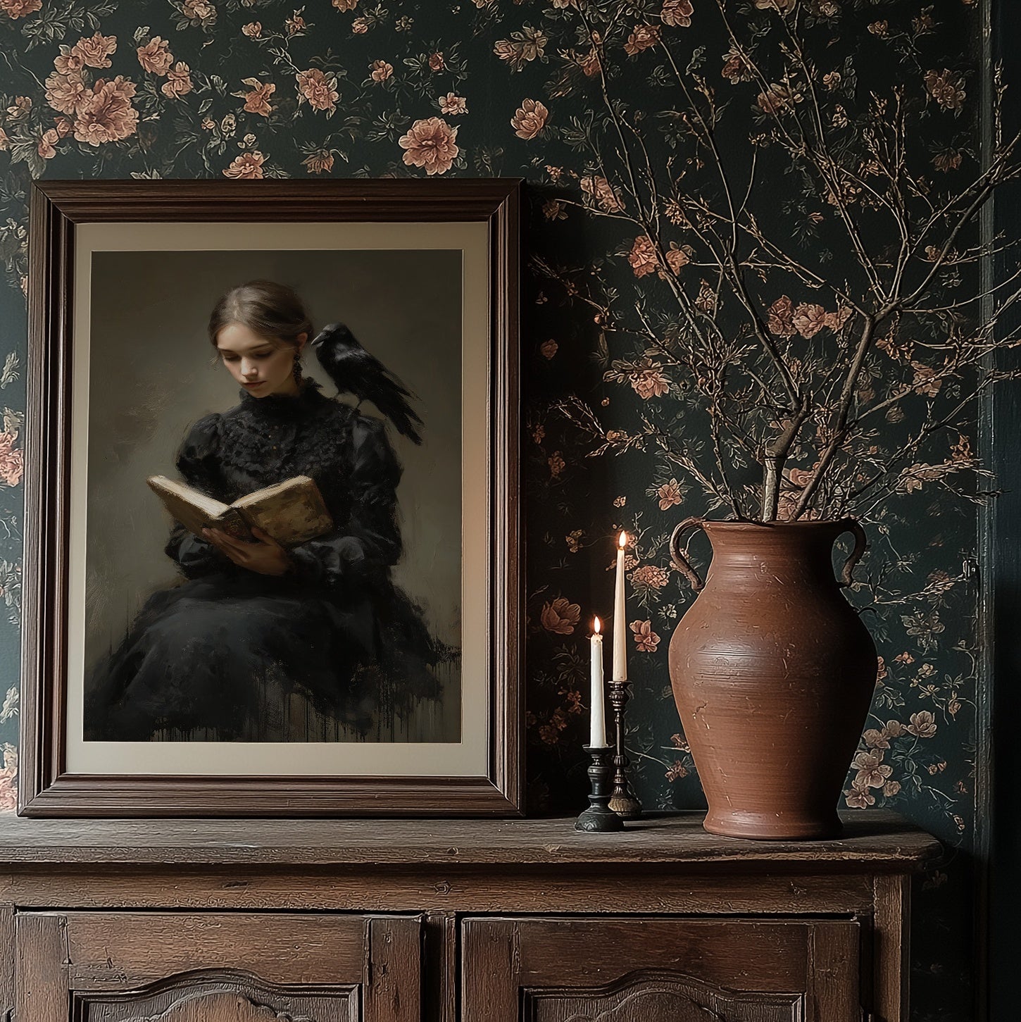 Raven's Companion Through Ancient Pages