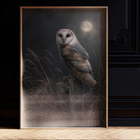 Silent Hunter Under Lunar Glow