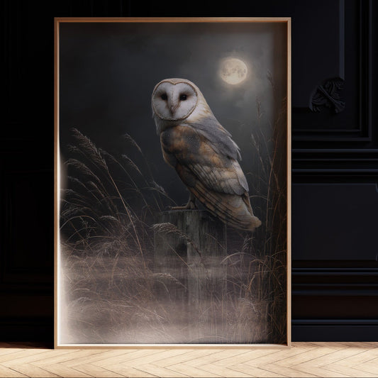 Silent Hunter Under Lunar Glow