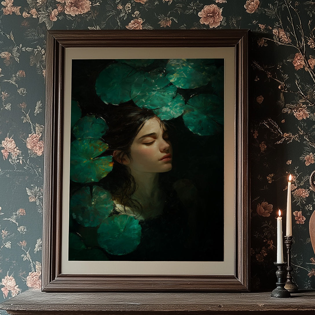 Between Stillness And Jade Waters