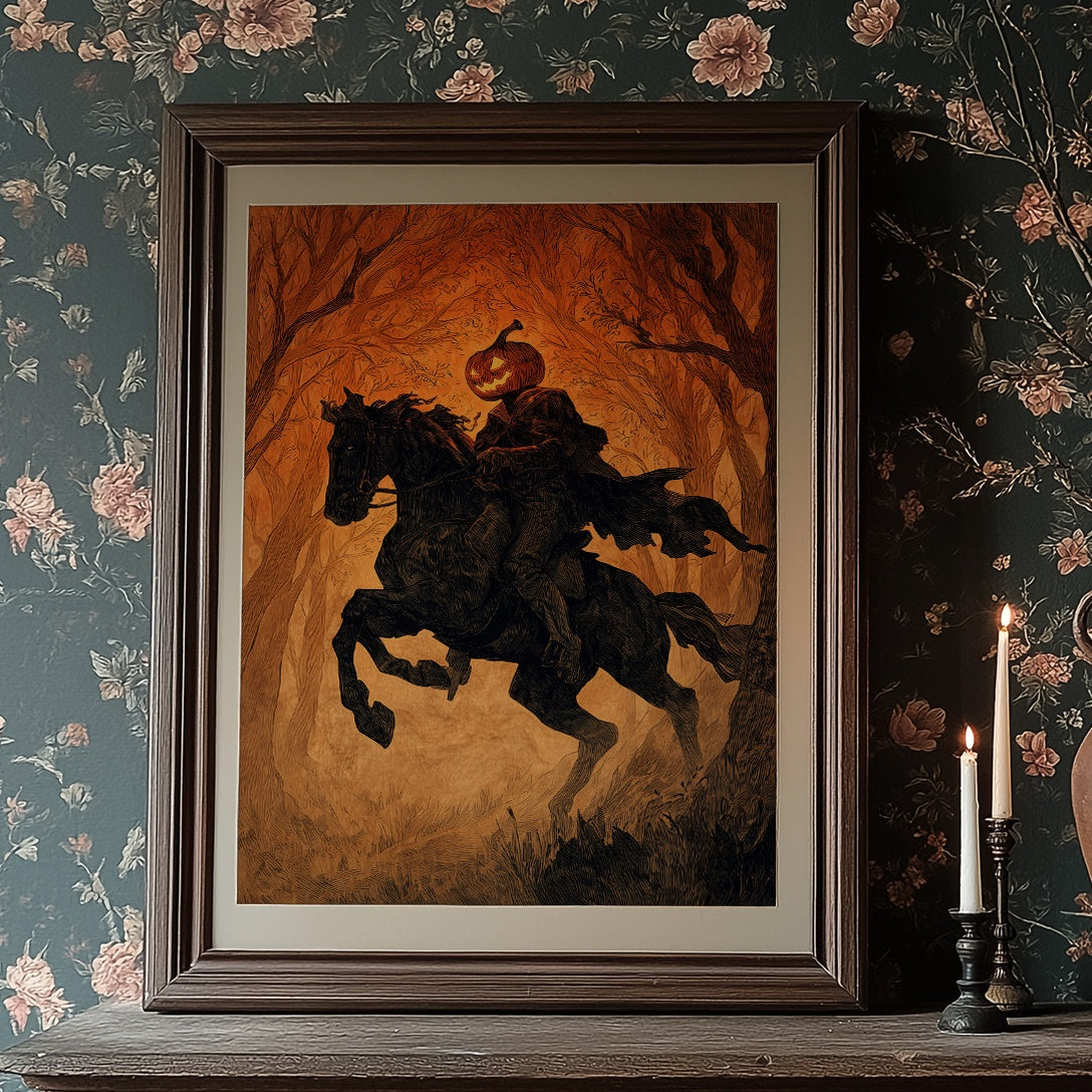 Midnight Rider Claims Autumn Woods