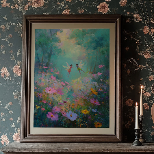 Fairies Meet Among Wild Blooms