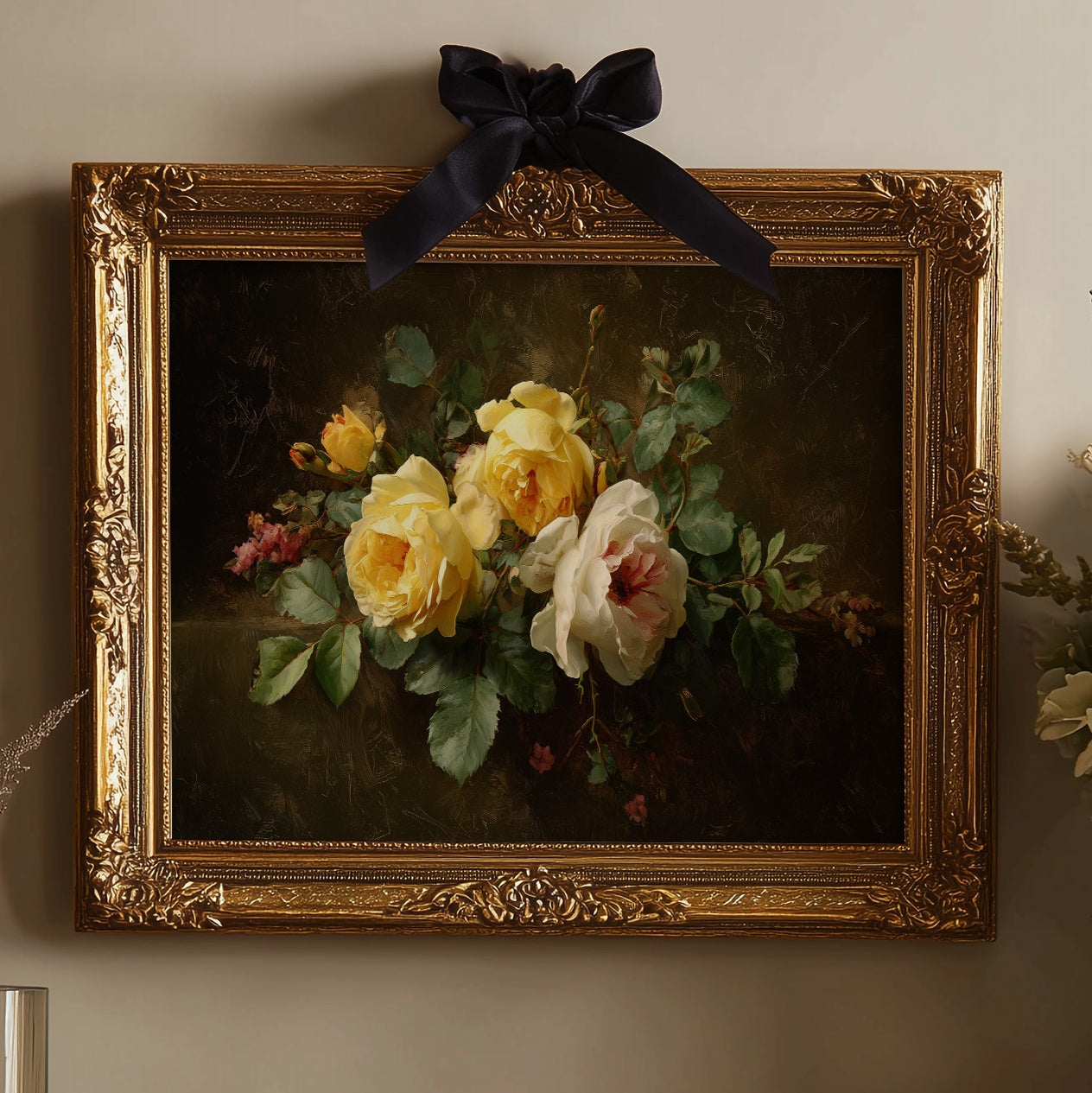 Roses Among Literary Treasures