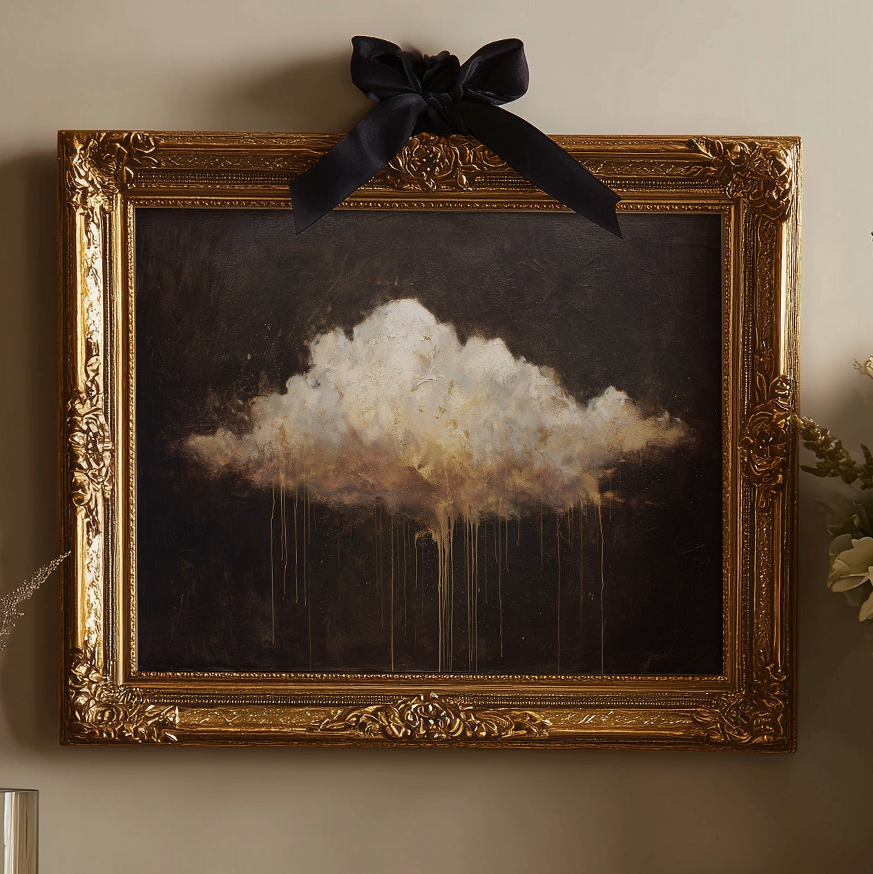 Floating Memory Against Dark Sky