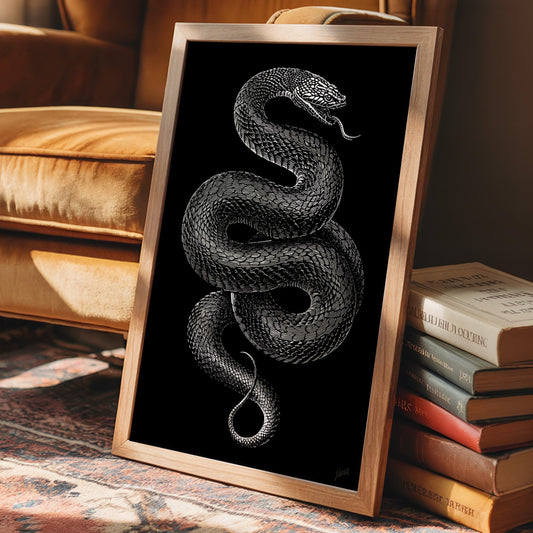 Midnight Scales In Silver Light