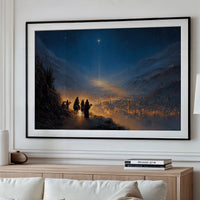 Travelers Follow The Celestial Guide