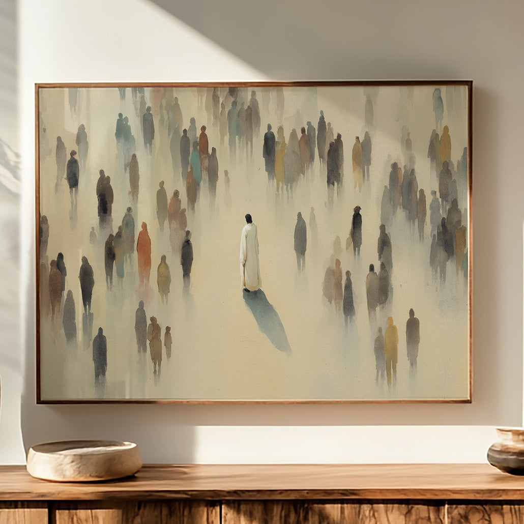 Alone Among The Gathered Crowd