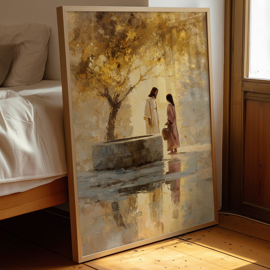 Golden Encounter By Ancient Waters