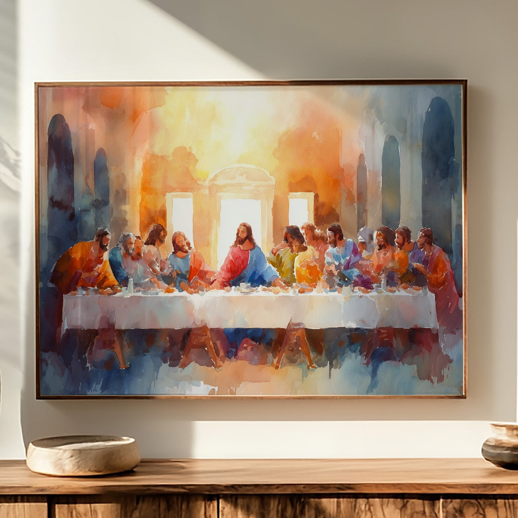 Sunlit Gathering At Ancient Table