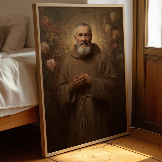 Sacred Art On Rustic Table