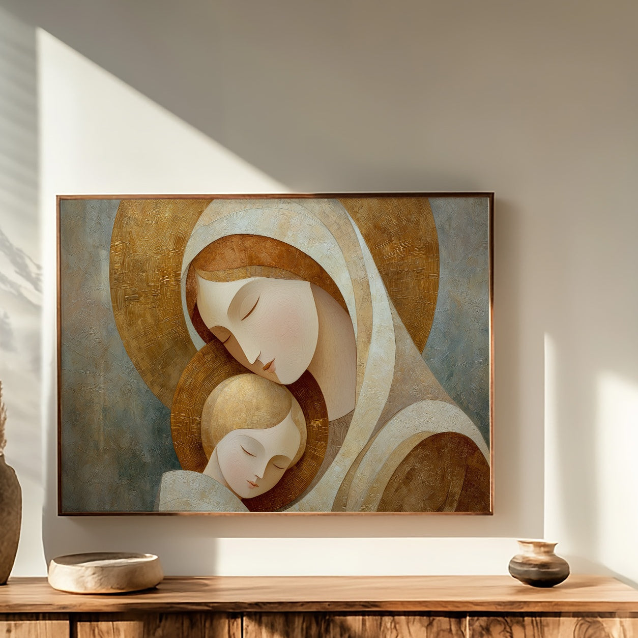 Sacred Bond In Gentle Curves