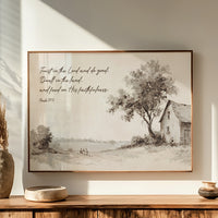 Faith Grows In Quiet Fields