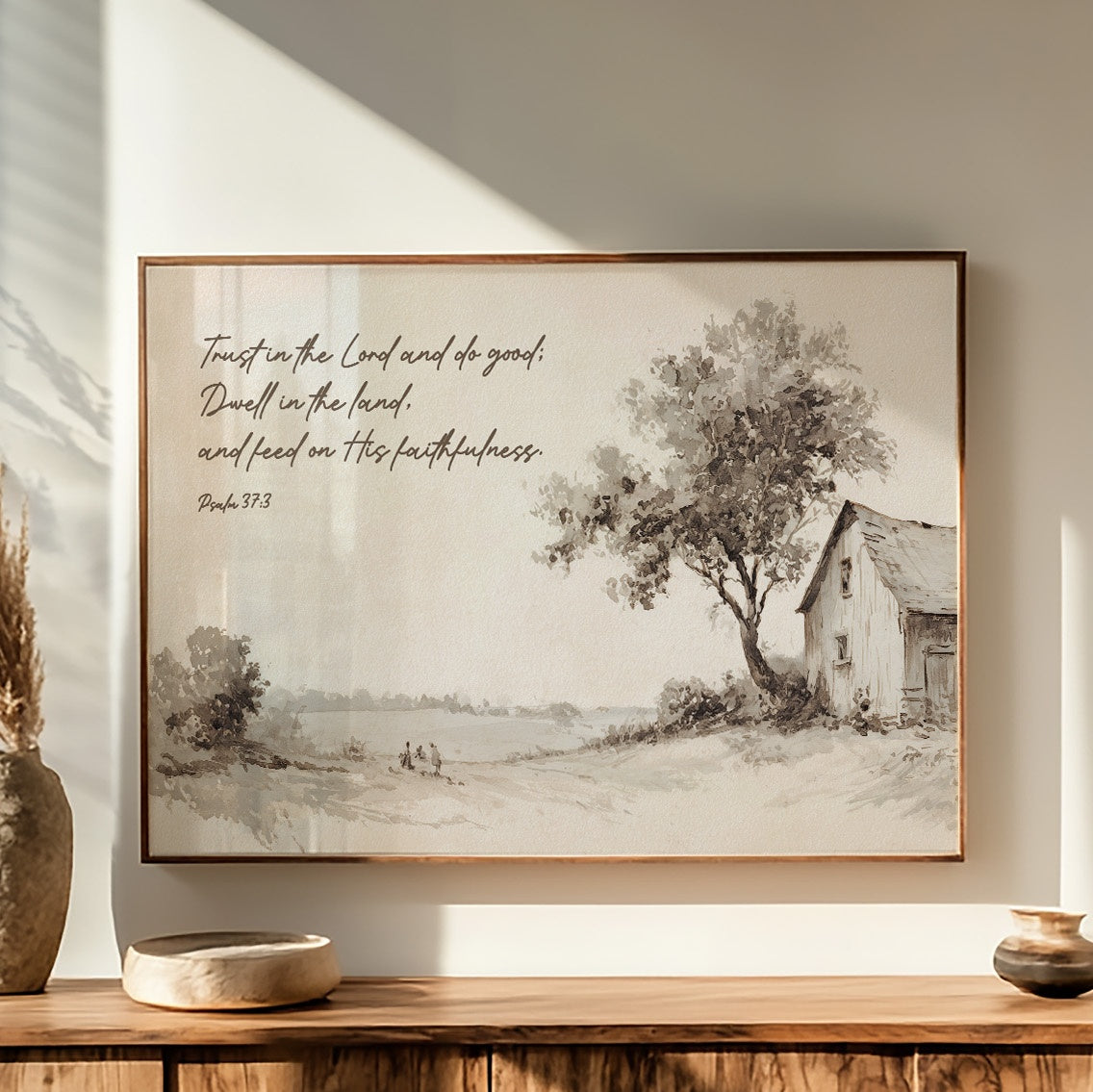 Faith Grows In Quiet Fields