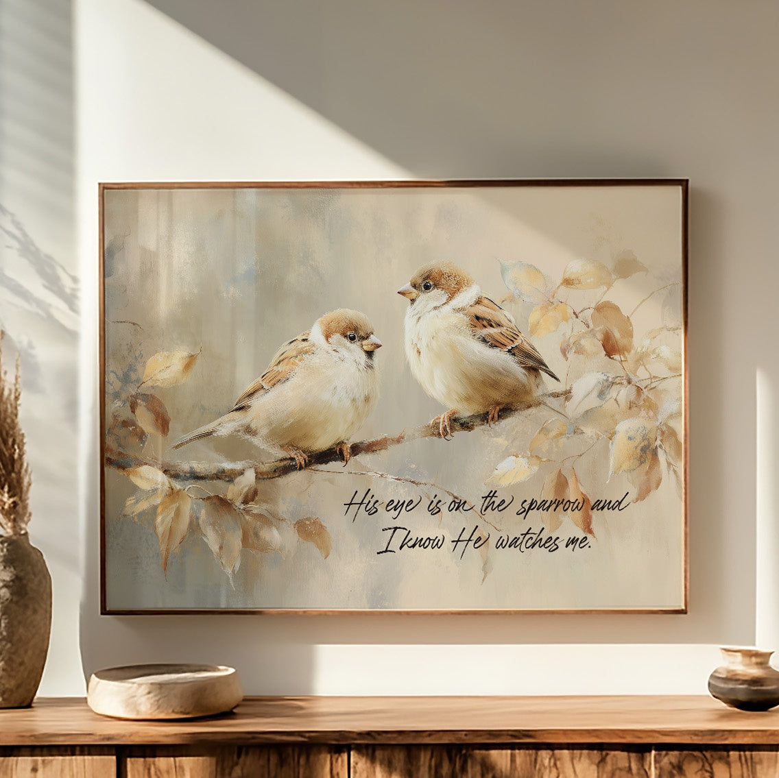 Perched Companions Share Gentle Wisdom