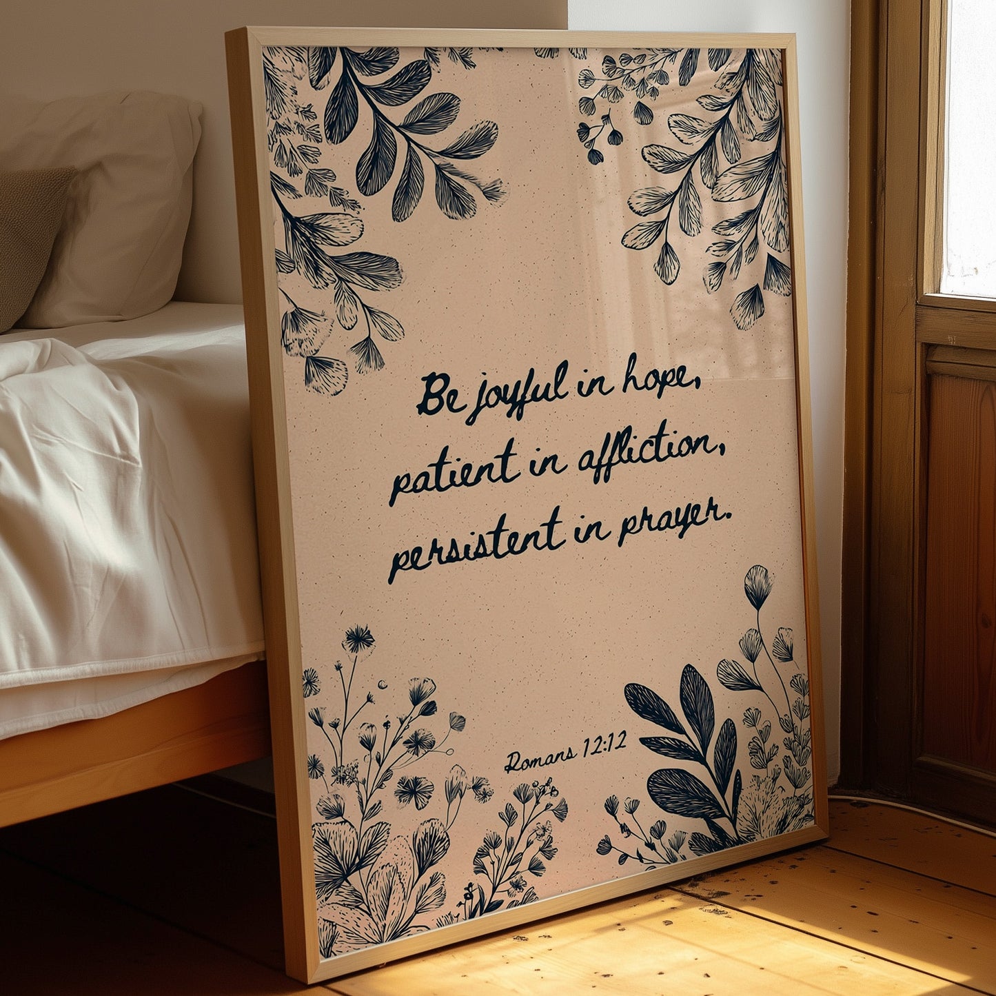 Sacred Words Among Botanical Borders