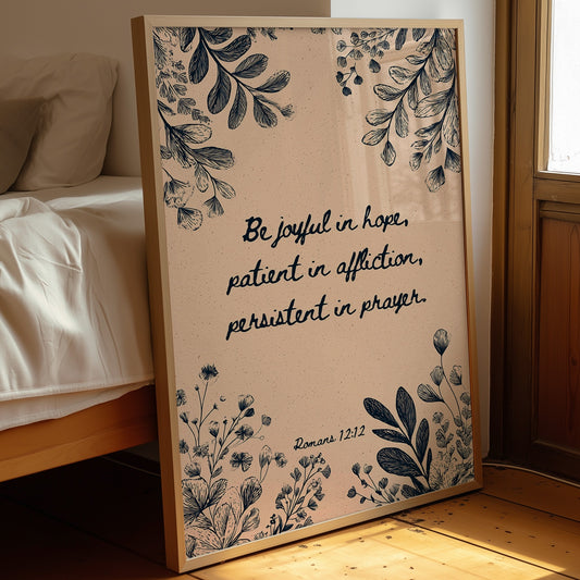 Sacred Words Among Botanical Borders